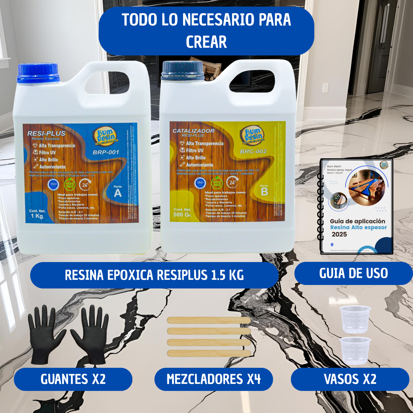 Resina epoxica Resi-Plus