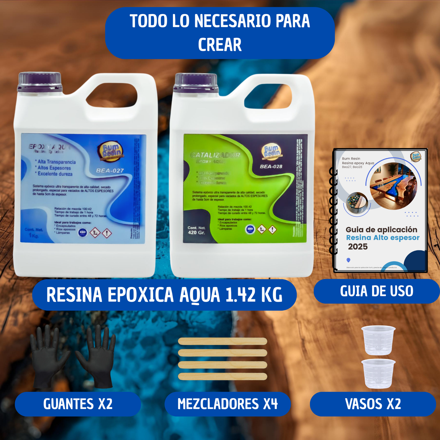 Resina Epoxy Aqua